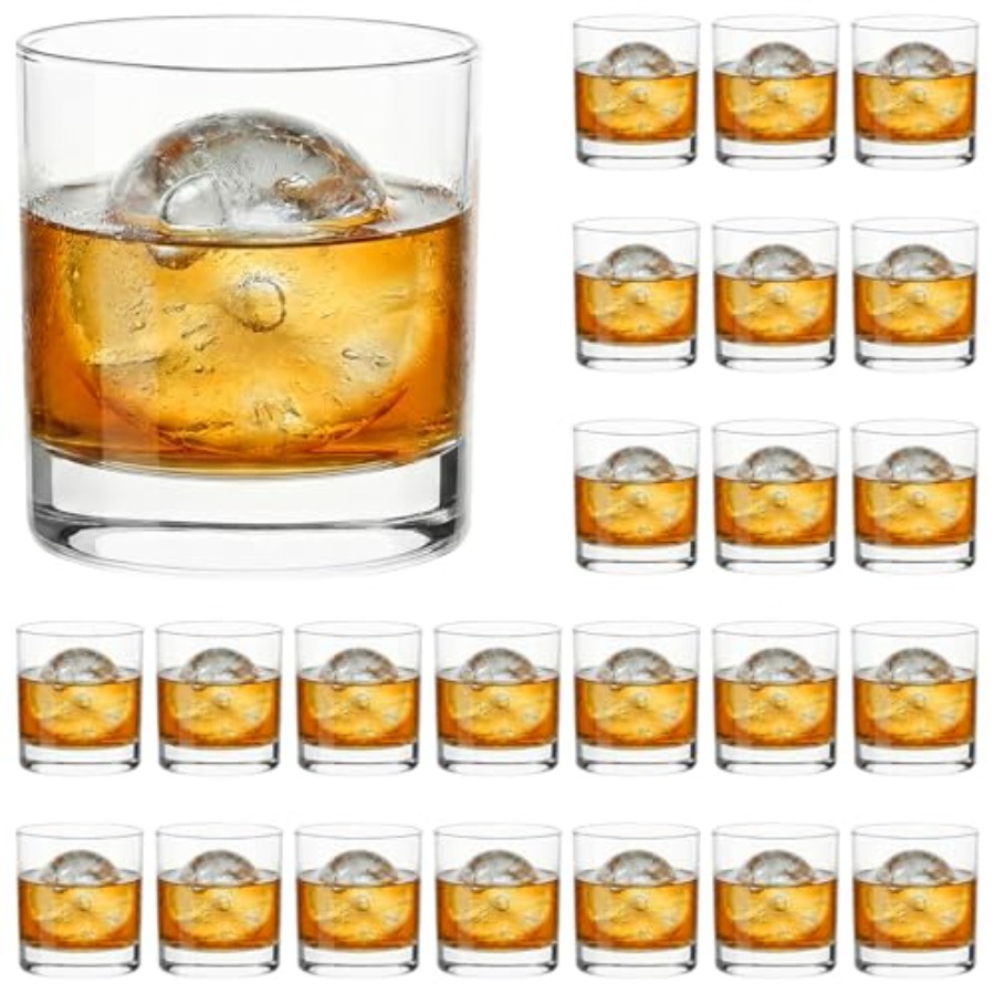 Old Fashioned Glass - 24개들이 10온스 올드패션드 글라스 세트 (바용),