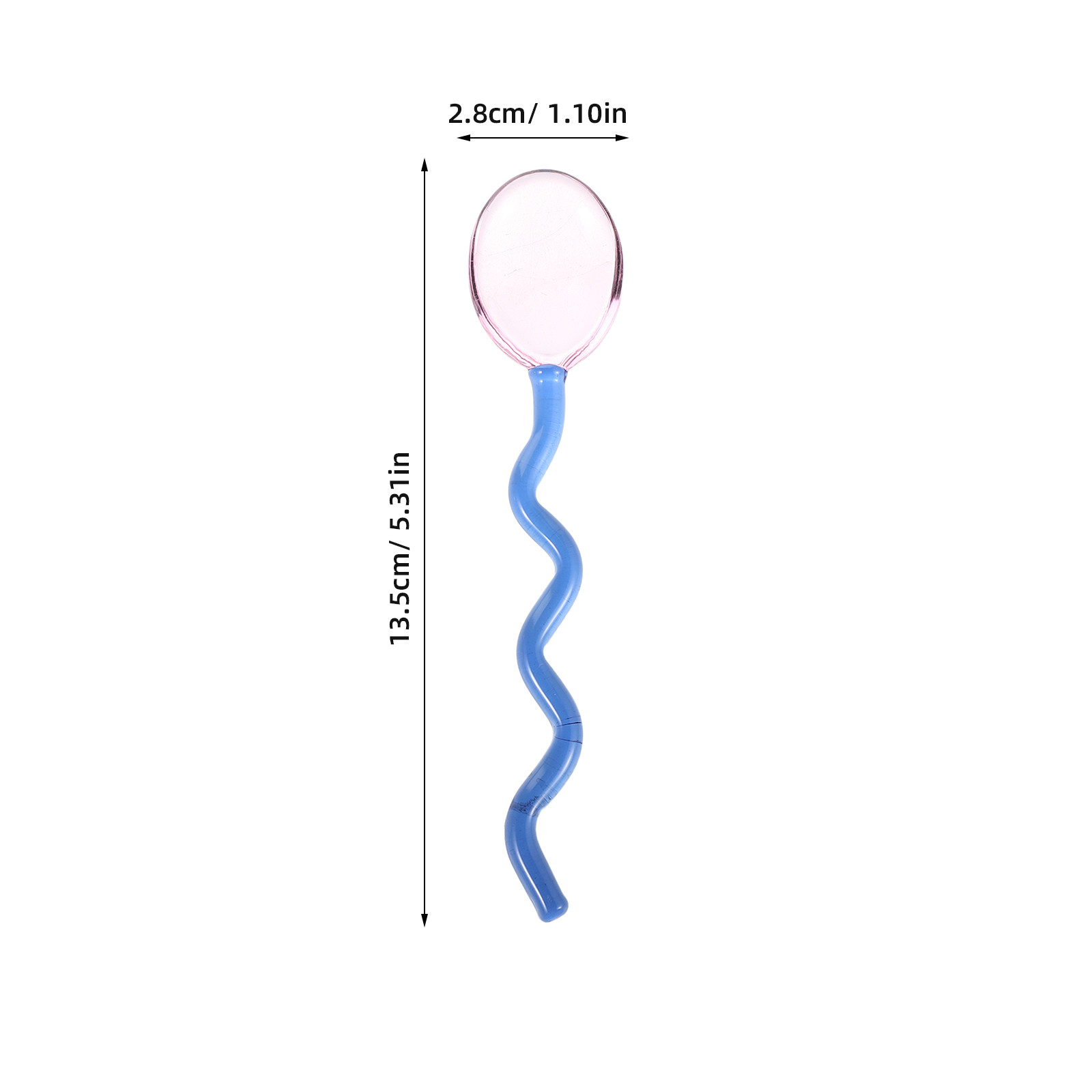 유리 커피 믹싱 스푼, 내열성, 컬러풀한 손잡이, 귀여 - Bar Spoon Twisted 리뷰 및 가격