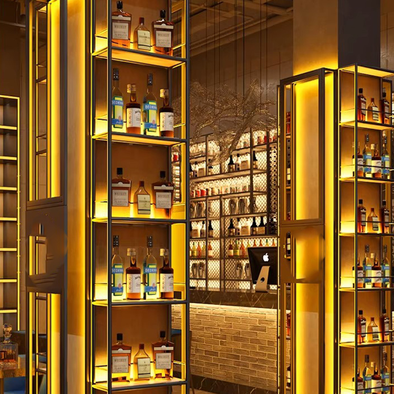 레스토랑 선반 바 캐비닛 와인 랙 수납 고급 매장 진열 - Home Bar Setup 리뷰 및 가격