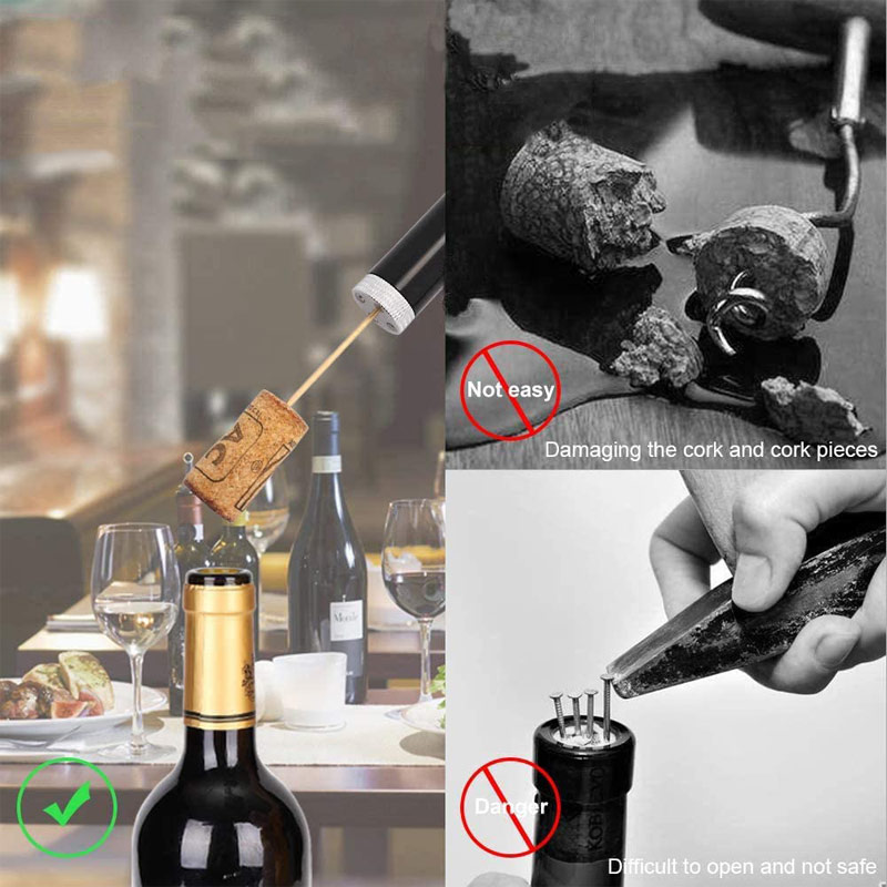 휴대용 와인 병따개, 에어 펌프 스테인리스 스틸 핀 병 - Wine Preservation Pump 리뷰 및 가격