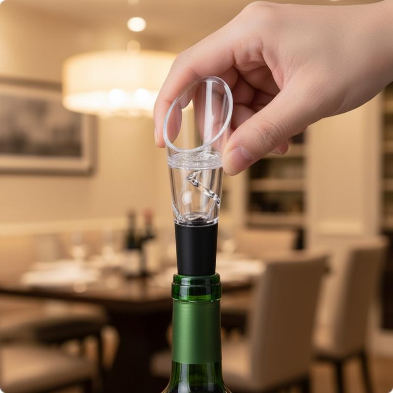 진공 와인 스토퍼가 있는 와인 에어레이터 푸어러 스파우 - Wine Preservation Pump 리뷰 및 가격