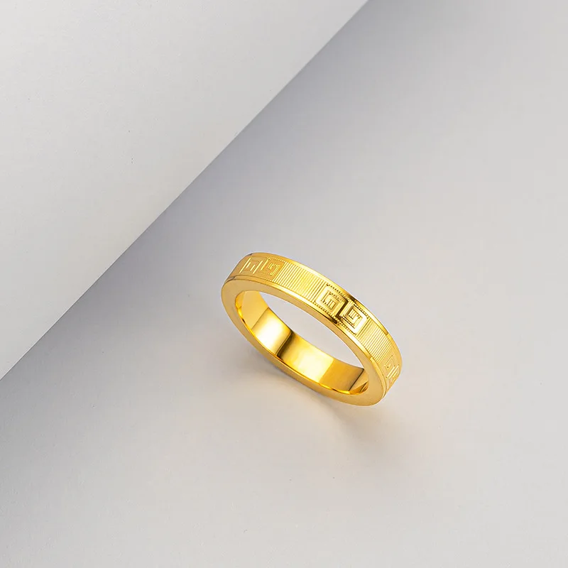 100% 정품 18K 금 여성용 반지, 웨딩 반지, 보 - Bar Cart Gold 리뷰 및 가격