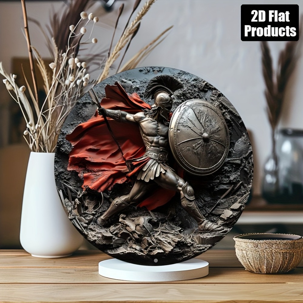 스파르탄 전사 라운드, 집, 사무실, 바, 주방 및 거 - Home Bar Accessories 리뷰 및 가격